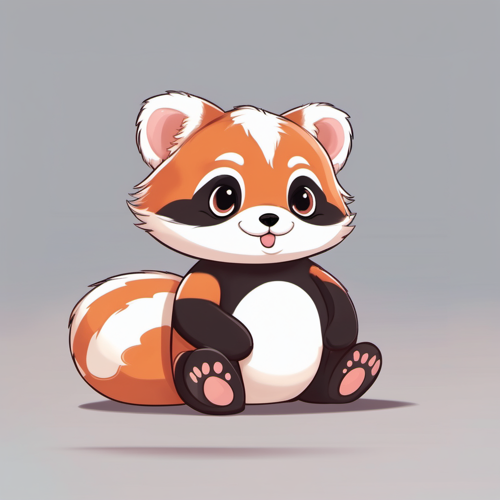 Rusty the red panda